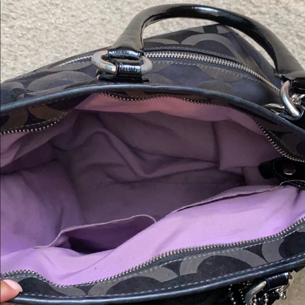 Coach Handbag - Black - Picture 3 of 5